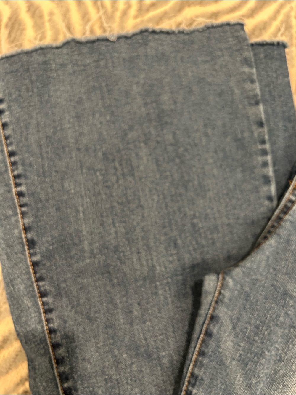 Jean Bundle, 4 Pairs Size 6-8, Straight, Wide, Flare, and Boot leg Jeans - Picture 15 of 16